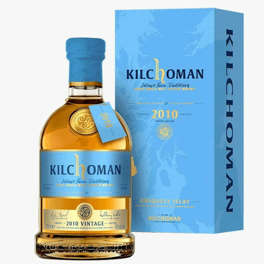 Kilchoman 2010 Vintage Whisky (1x70cl) - TwoMoreGlasses.com