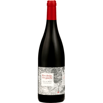 Les Vignerons d Estezargues Rive Droite Rive Gauche Cotes du Rhone Rouge 2020 (1x75cl) - TwoMoreGlasses.com