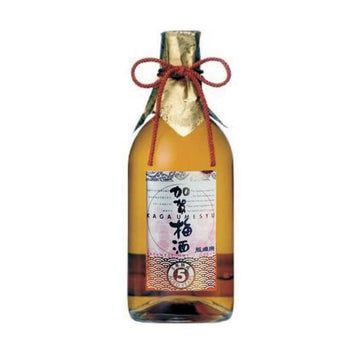 Manzairaku 5 years Aged kaga Umeshu 萬歲樂5年熱成加賀梅酒 (1x72cl) - TwoMoreGlasses.com