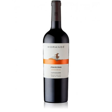 Morande Pionero Reserva Carmenere 2019 Maipo Valley (1x75cl) - TwoMoreGlasses.com