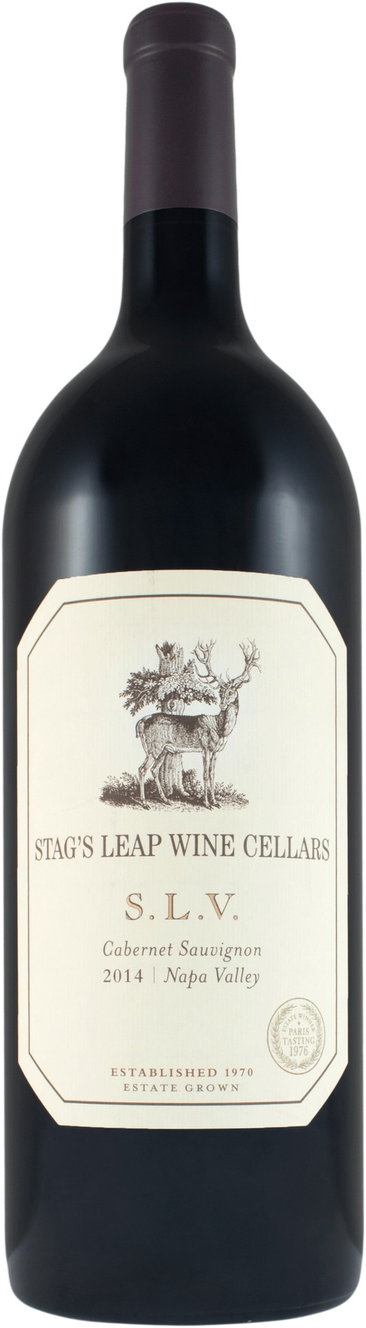 Stag's Leap Wine Cellars SLV Cabernet Sauvignon 2014 (1x150cl) - TwoMoreGlasses.com