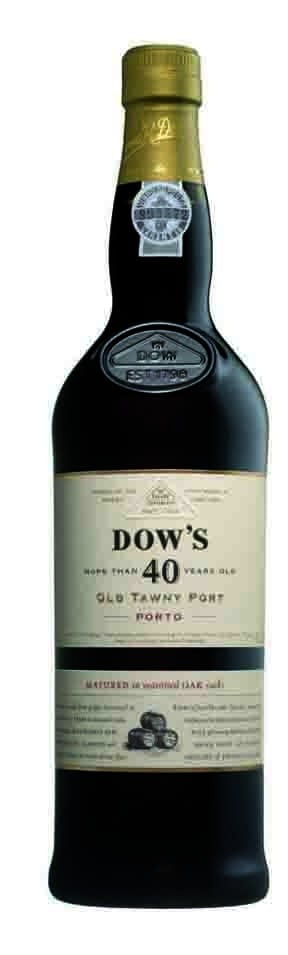 Dows 40 Year Old Tawny Port (Gift Box) (1x75cl) - TwoMoreGlasses.com
