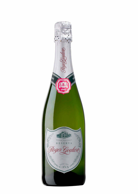 Roger Goulart Cava Demi Sec 2018 (1x75cl) - TwoMoreGlasses.com