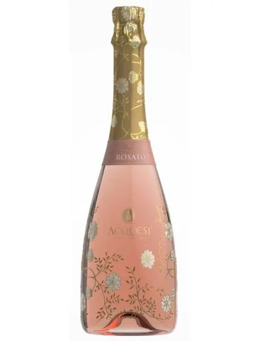 Acquesi Piedmont Rosato Brut DOC NV (1x75cl) - TwoMoreGlasses.com