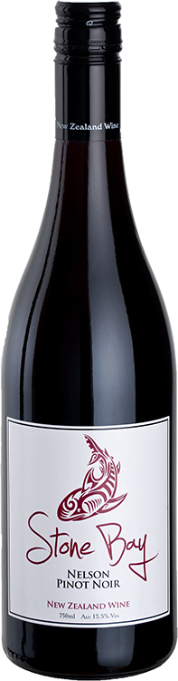 Stone Bay Pinot Noir 2020 South Island (1x75cl) - TwoMoreGlasses.com