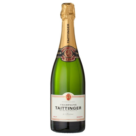 Taittinger Brut Reserve NV (1x75cl) - TwoMoreGlasses.com