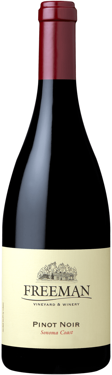 Freeman Pinot Noir, Sonoma Coast, California 2018 (1x75cl) - TwoMoreGlasses.com