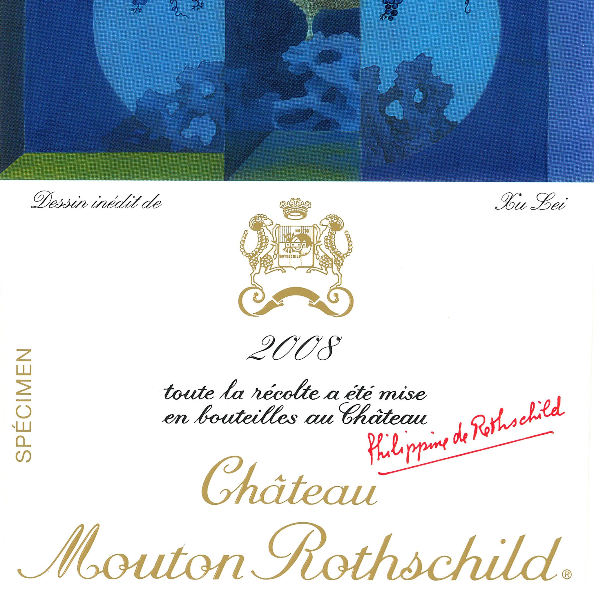 Chateau Mouton Rothschild 2008 (6x75cl)