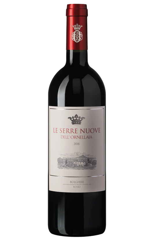 Ornellaia-Serre Nuove  2018 (1x75cl) TwoMoreGlasses.com- Two More Glasses
