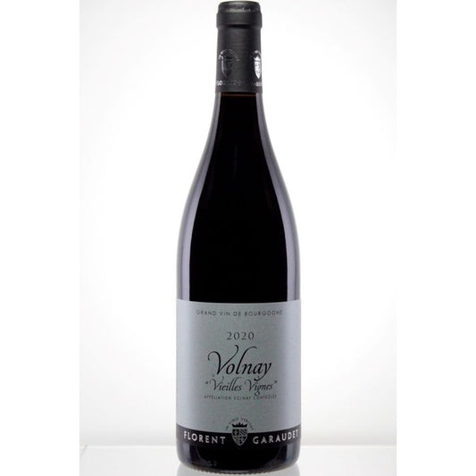 Domaine Florent Garaudet Volnay Vieilles Vignes AOC 2020 (1x75cl) TwoMoreGlasses.com- Two More Glasses