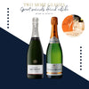 6 Henriot Blanc de Blancs NV x 6 Charles Mignon Blanc de Blancs NV with 2 Flute Set (12x75cl) TwoMoreGlasses.com- Two More Glasses