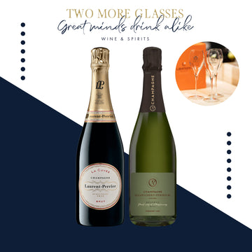 3 Laurent Perrier Brut NV x 3 Allouchery Perseval Champagne 1er Cru La Reserve Brut with 2 champagne fluet set (6x75cl)