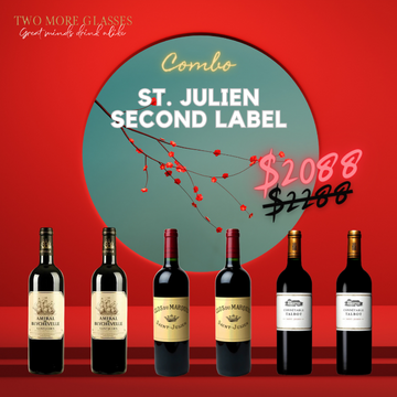 St Julien second label set (6x75cl)
