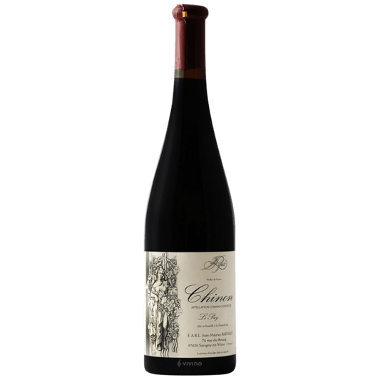 Jean-Maurice RAFFAULT, Chinon Rouge Le Puy 36 mois d'elevage 2016 (1x75cl) TwoMoreGlasses.com- Two More Glasses