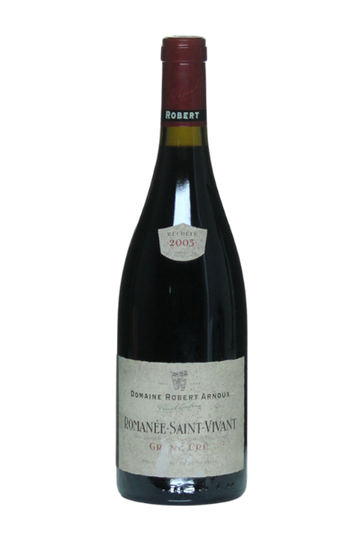 Domaine Robert Arnoux Romanee St. Vivant Grand Cru 2005 (1x75cl) TwoMoreGlasses.com- Two More Glasses