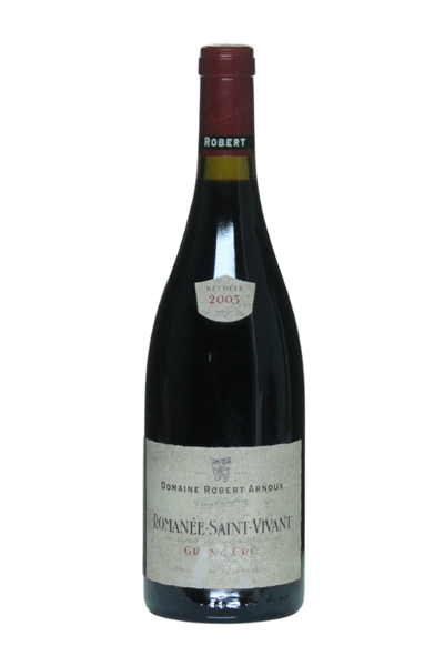 Domaine Robert Arnoux Romanee St. Vivant Grand Cru 2005 (1x75cl) TwoMoreGlasses.com- Two More Glasses