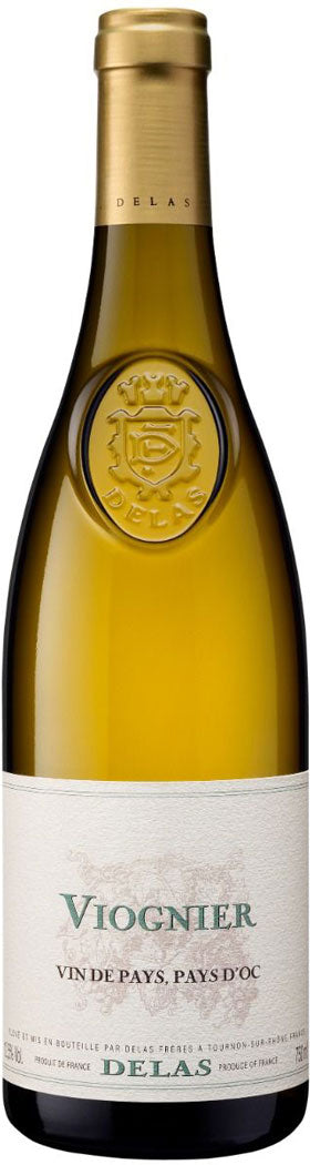 Delas Vin de Pays Viognier Blanc 2023 (1x75cl)