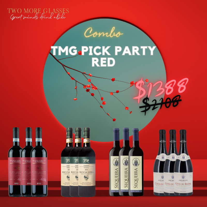 TMG Pick Party 套裝 紅色 (12x75cl)