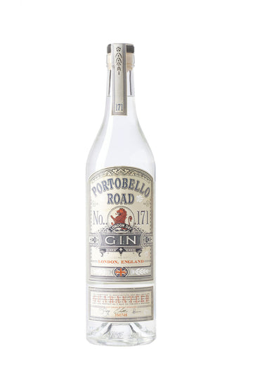 Portobello Road No. 171 London Dry Gin 42% (1x70cl) TwoMoreGlasses.com- Two More Glasses