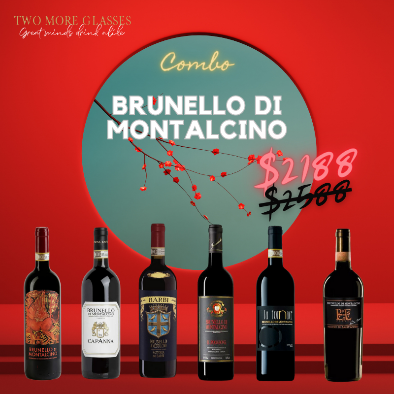 Brunello Di Montalcino mix case (6x75cl)