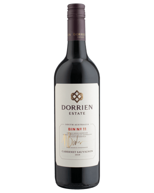 Dorrien Estate Bin 11 Cabernet Sauvignon 2020 (1x75cl) TwoMoreGlasses.com- Two More Glasses