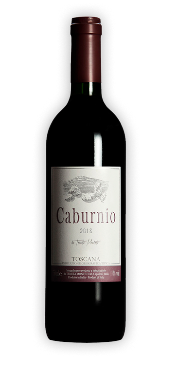 Tenuta Monteti "Caburnio" Toscana I.G.T. 2017 (1x75cl) TwoMoreGlasses.com- Two More Glasses