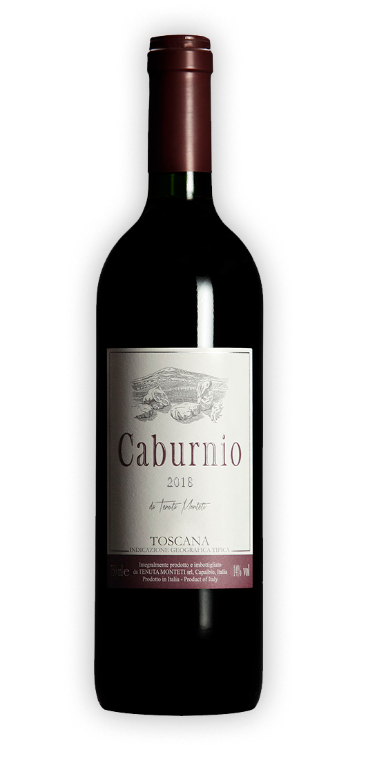 Tenuta Monteti "Caburnio" Toscana I.G.T. 2017 (1x75cl) TwoMoreGlasses.com- Two More Glasses