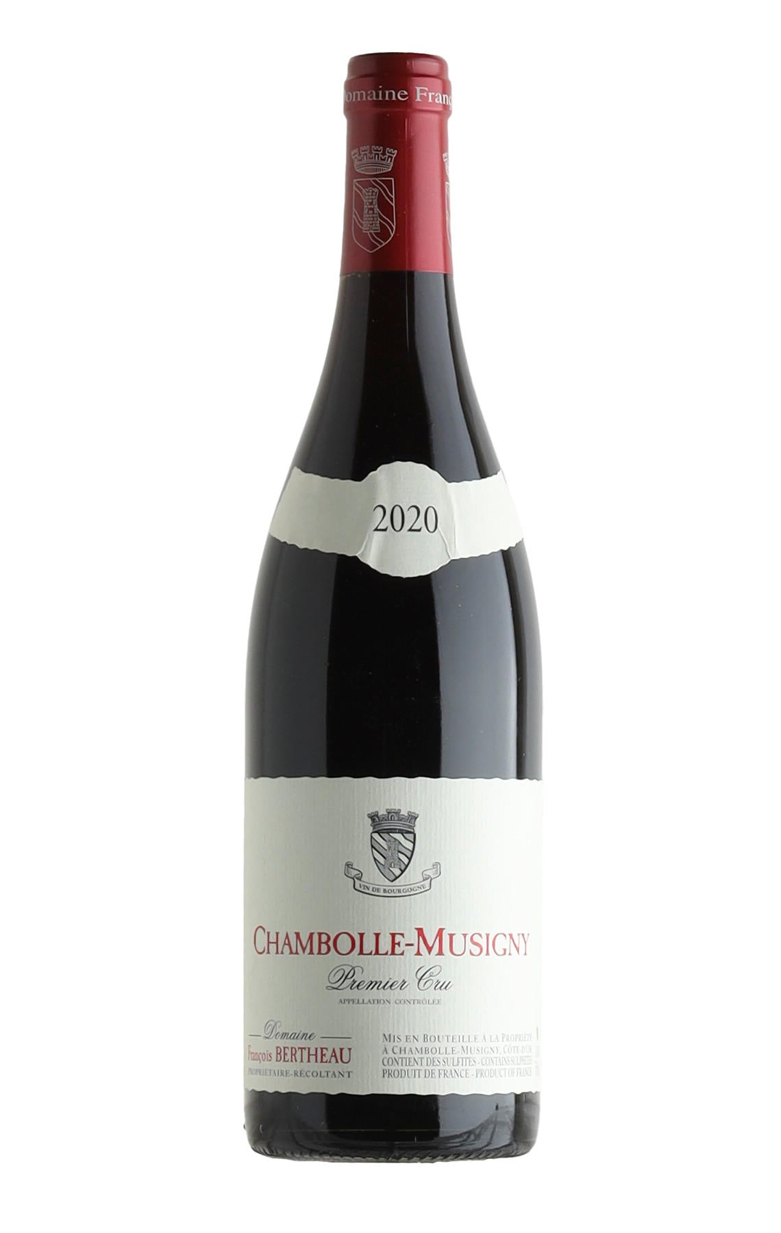 Domaine Francois Bertheau Chambolle Musigny 1er Cru 2020 (1x75cl)