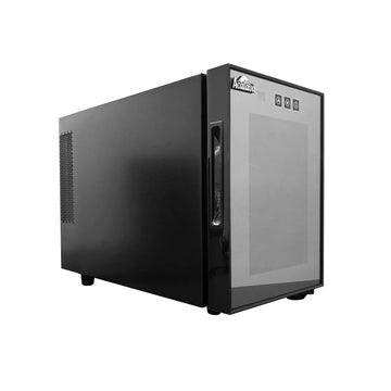 Acalava 6 bottles 16L Wine Cabinet steel frame cooling fridge