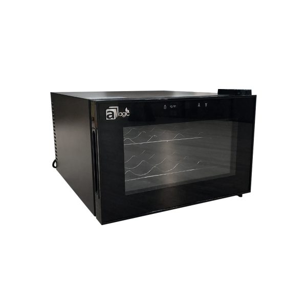 aMagic 8 bottles 23L wine cabinet 2 layer steel frame Fat Style