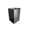 aMagic 24 bottles 70L compressor direct cooling wine cabinet wood frame