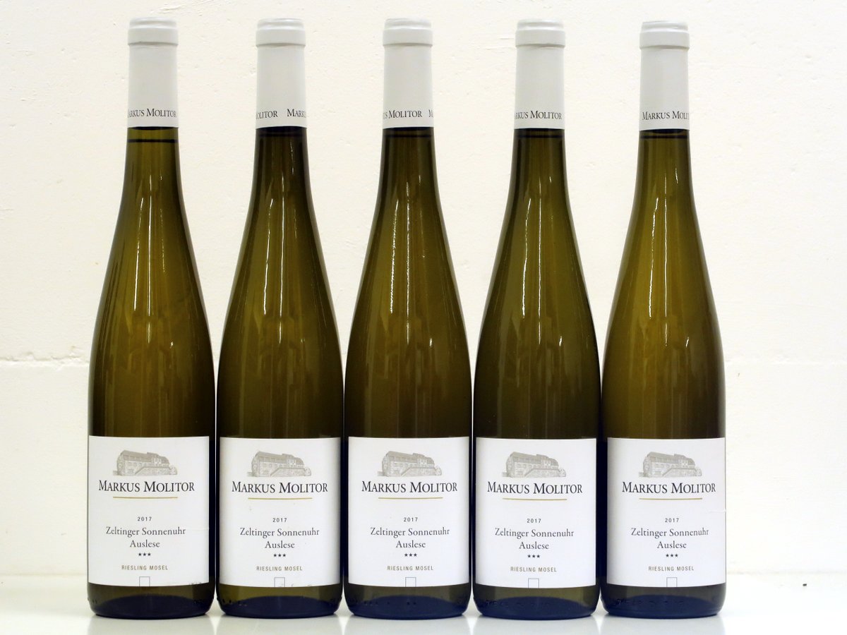 Markus Molitor Zeltinger Sonnenuhr Riesling Auslese *** 2017 (1x75cl) (RP98)
