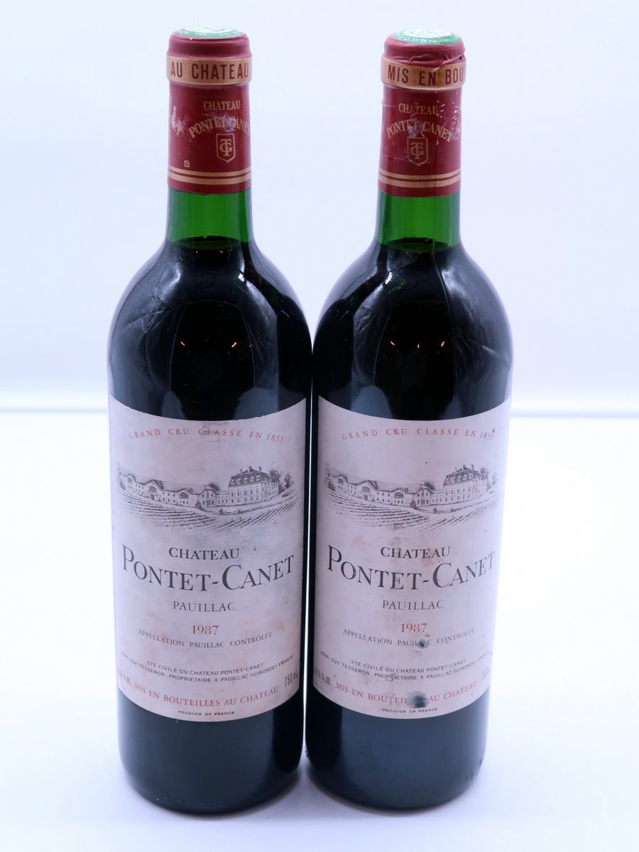 龐特卡內酒莊 1987 年 (1x75cl)