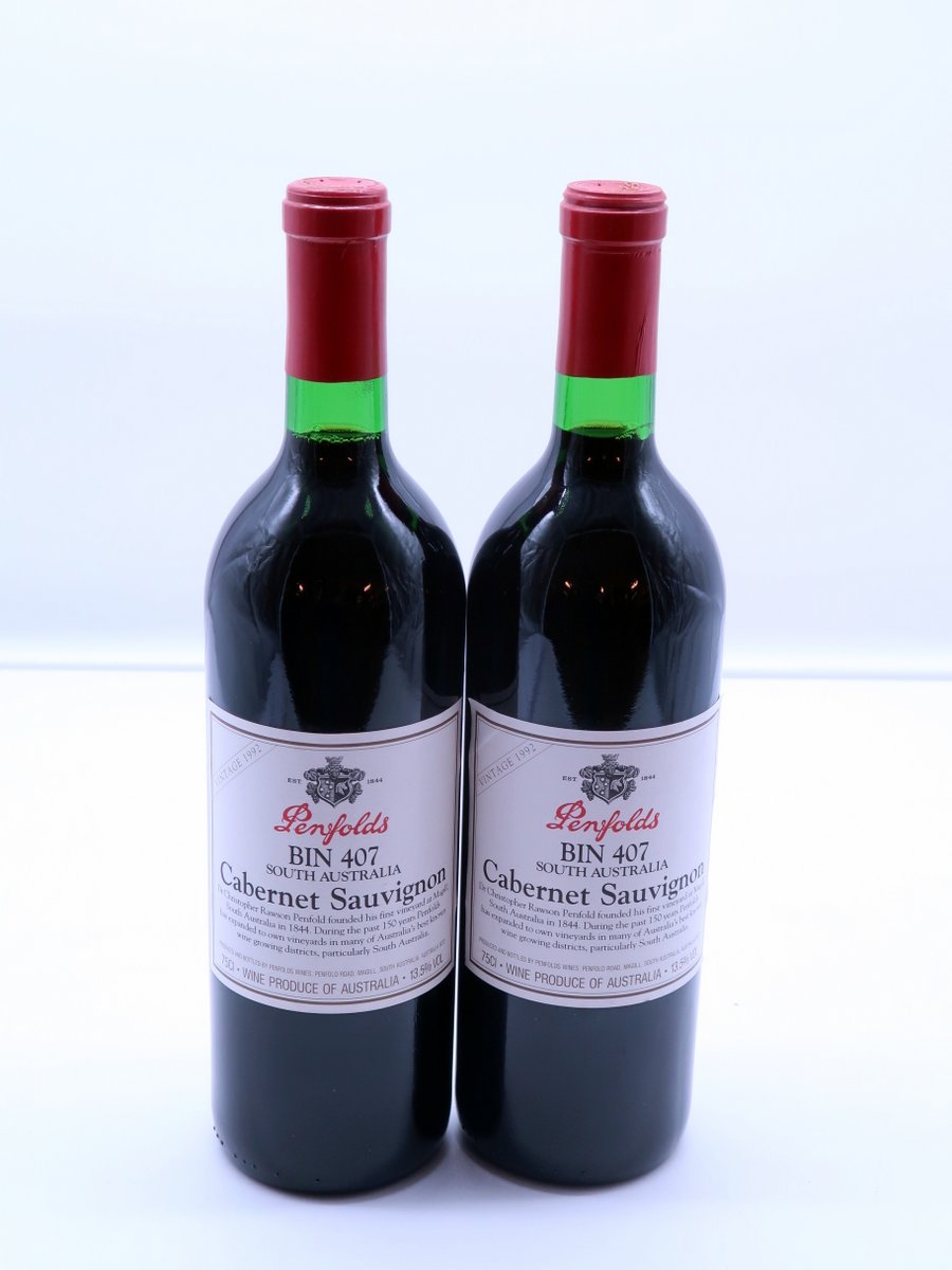 奔富 Bin 407 赤霞珠 1992 (1x75cl)