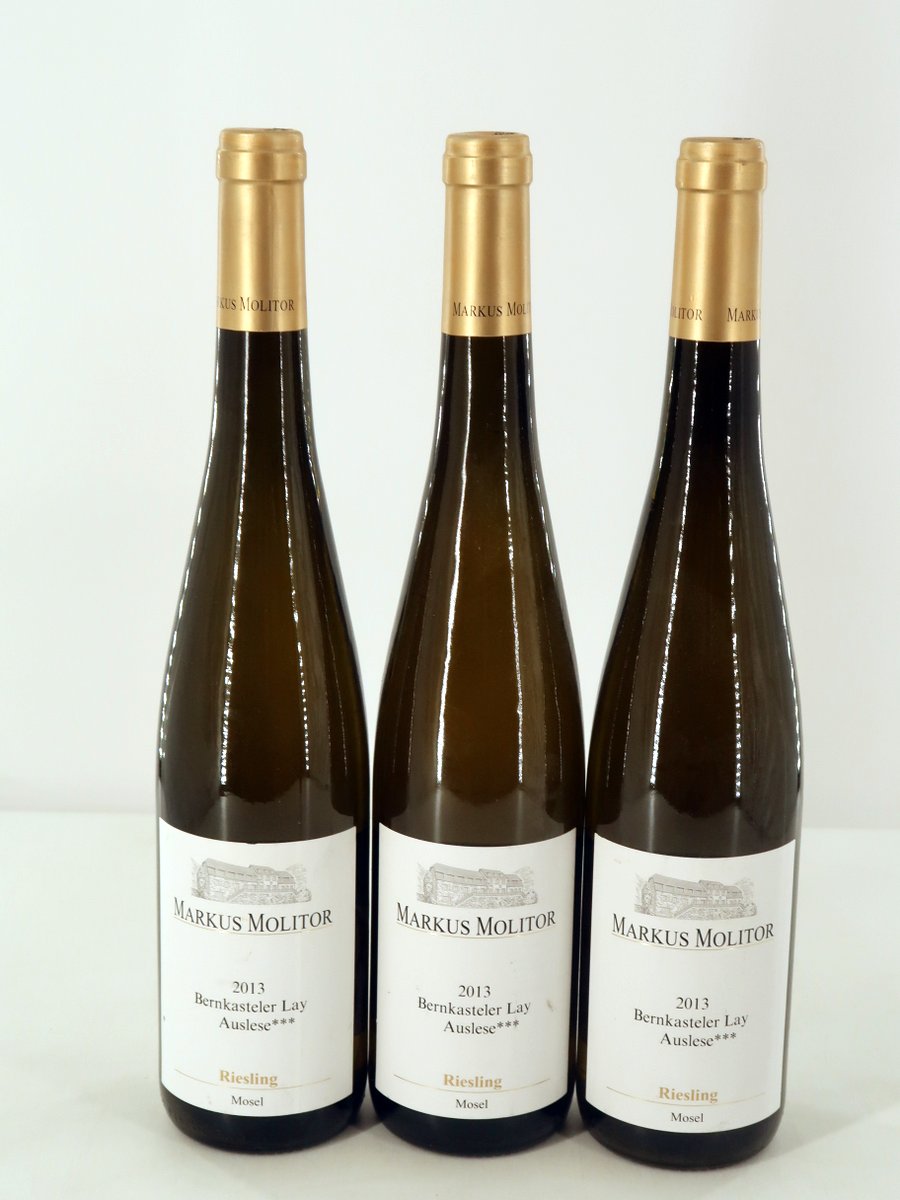 Markus Molitor Bernkasteler Lay Riesling Auslese *** GK 2013 (1x75cl)