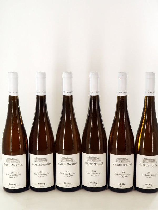 Markus Molitor Saarburger Rausch Riesling Auslese *** 2014 (1x75cl) (RP98)
