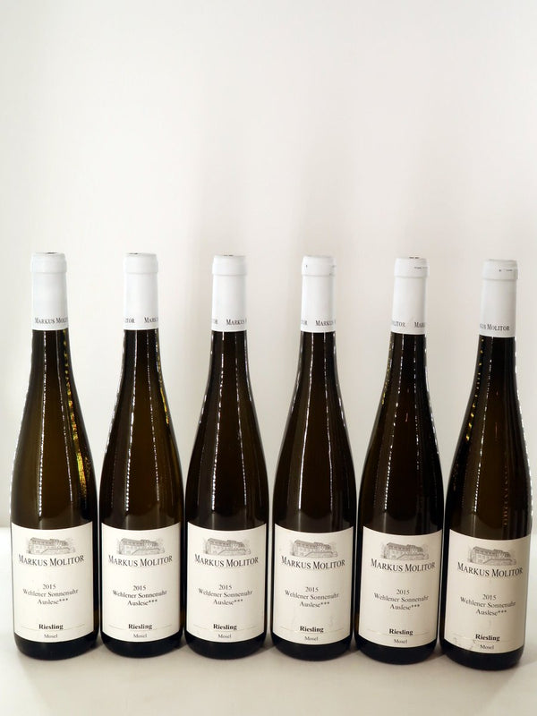 Markus Molitor Wehlener Sonnenuhr Riesling Auslese *** 2015 (1x75cl) (RP99+)