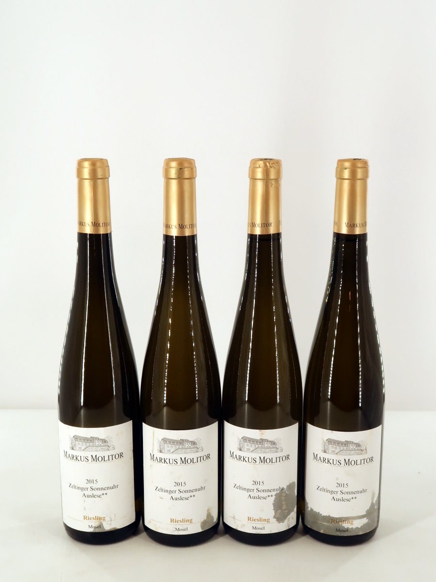 Markus Molitor Zeltinger Sonnenuhr Riesling Auslese ** GK 2015 (1x75cl) (RP97)