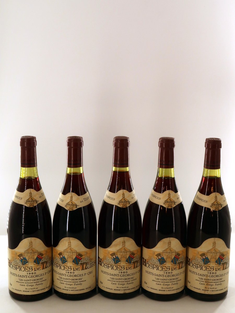 Faiveley Hospices de Nuits Les Saint Georges 1er Cru 1980 (1x75cl)