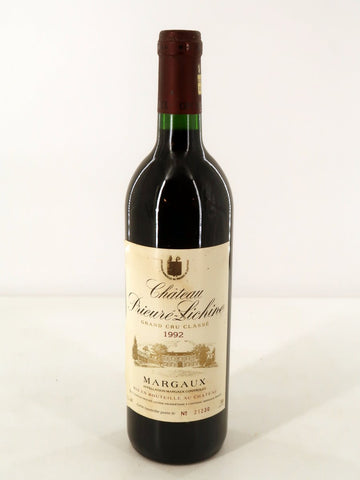 Chateau Prieure Lichine 1992 年 (1x75cl)