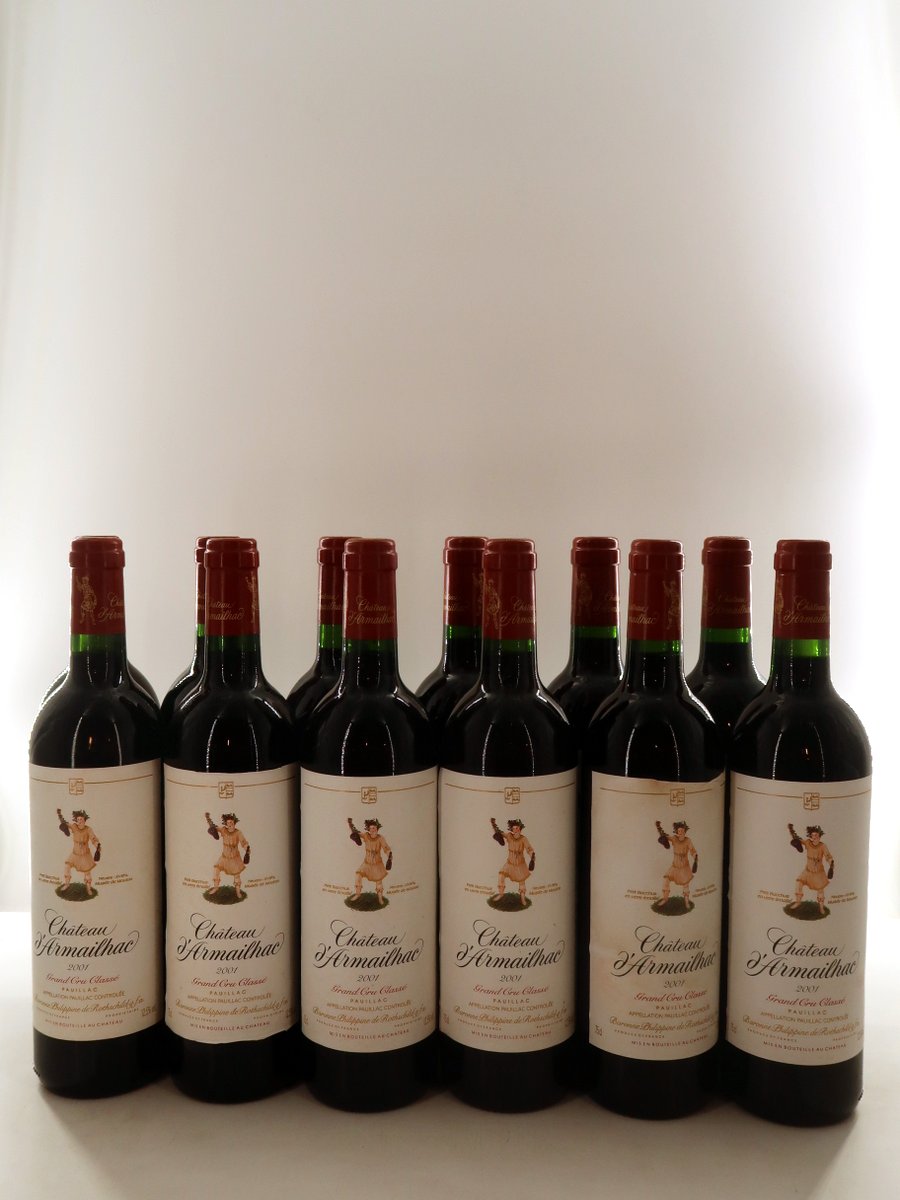 Chateau D'Armailhac 2001 (1x75cl)