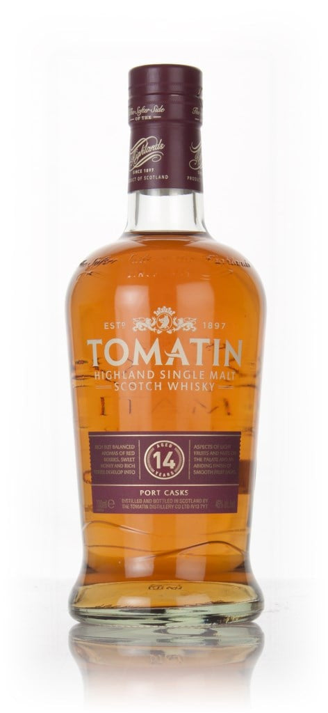 Tomatin 14 Year Old 46% (1x70cl) TwoMoreGlasses.com- Two More Glasses