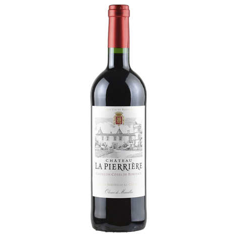 ChÃ¢teau La Pierriere Castillon Cotes de Bordeaux 2019 (1x75cl) TwoMoreGlasses.com- Two More Glasses