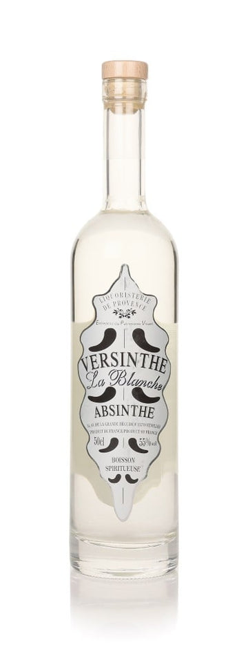 Liquoristerie de Provence Versinthe La Blanche Absinthe 55% (1x50cl) TwoMoreGlasses.com- Two More Glasses