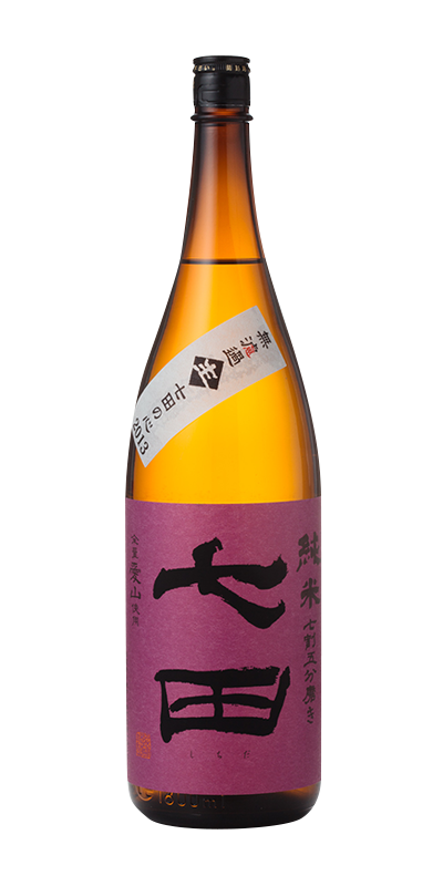 七田 七割五分愛山 純米無濾過生酒 Shichida 75 Aiyama Junmai Namazake (1x72cl)