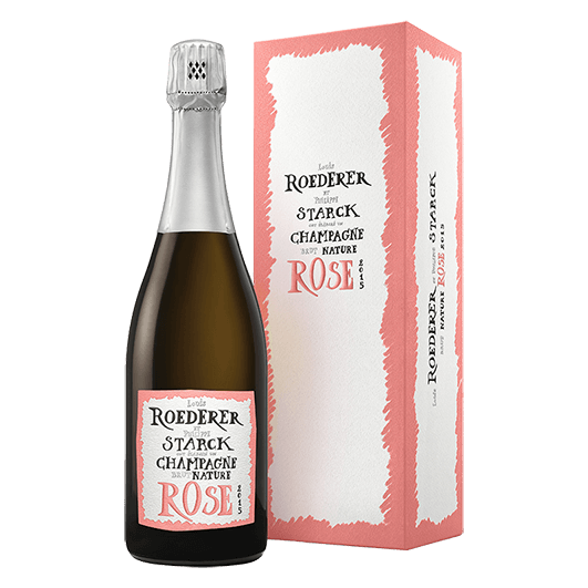 CHAMPAGNE LOUIS ROEDERER Brut Nature Rose 2015 (Gift Box) (1x75cl)