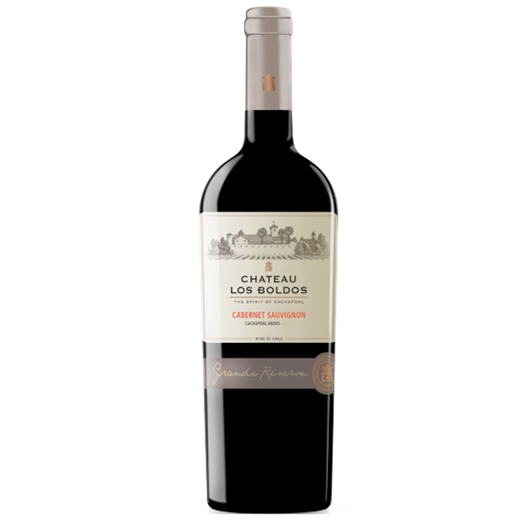 Chateau Los Boldos Grande Reserve Cabernet Sauvignon 2021 (1x75cl) TwoMoreGlasses.com- Two More Glasses
