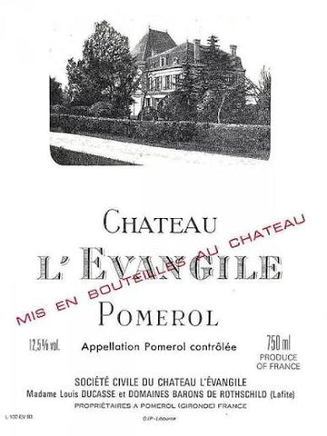 Chateau L'Evangile, Pomerol 2014 (1x300cl)
