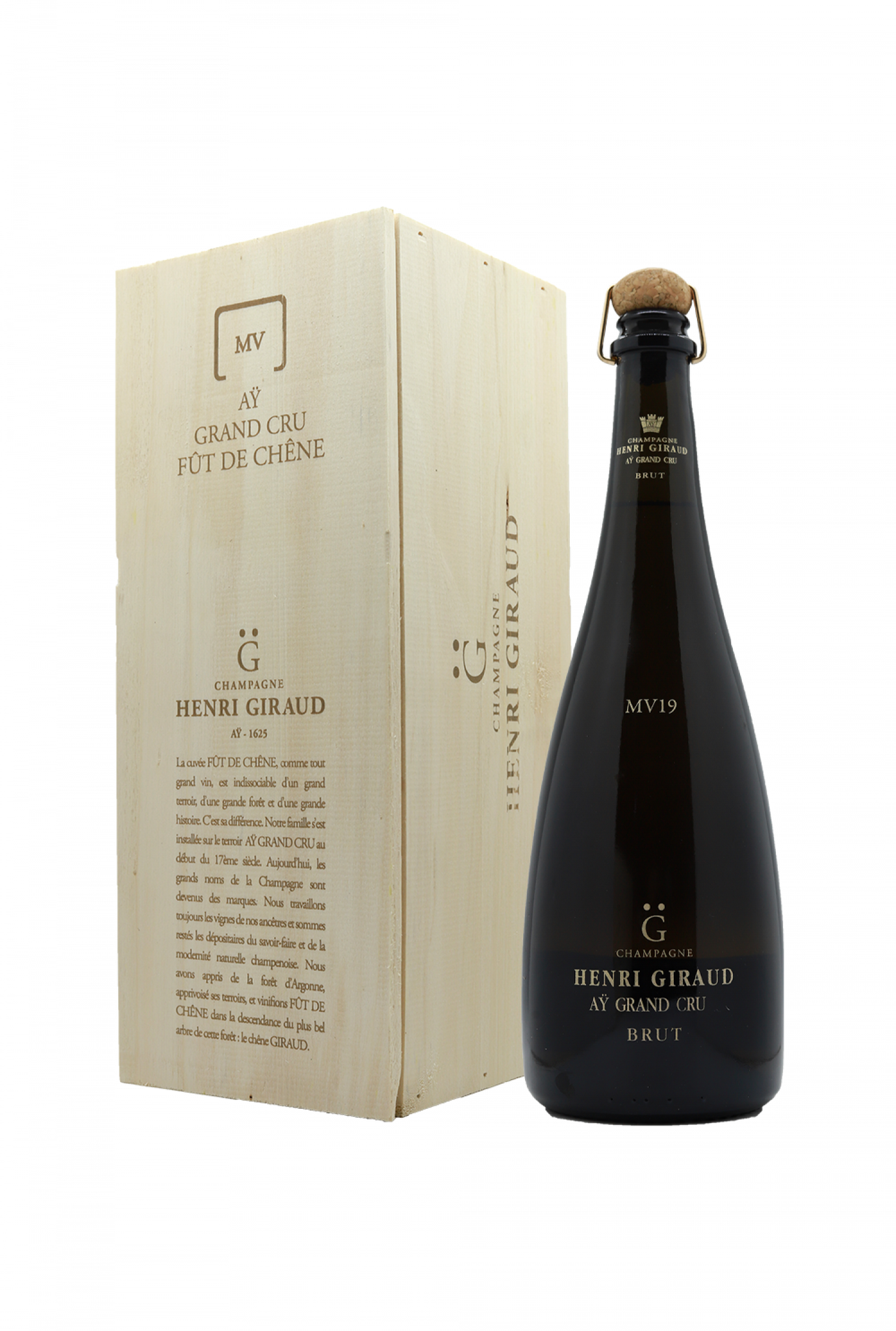 Henri Giraud MV19 with gift box (1x75cl)