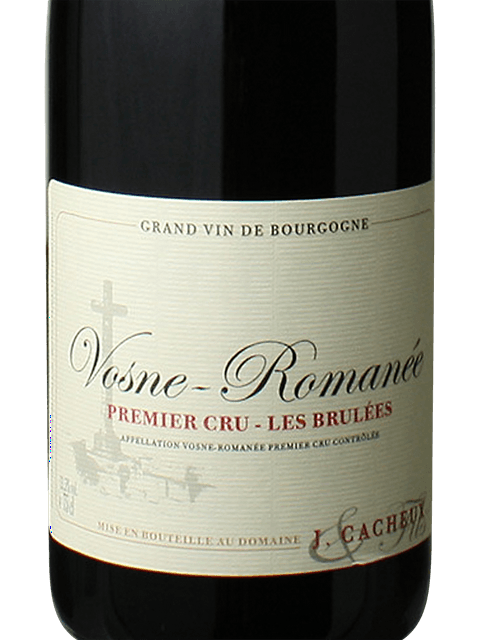 Domaine Jacques Cacheux Vosne Romanee 1er Aux Brulees 2018 (1x75cl) TwoMoreGlasses.com- Two More Glasses